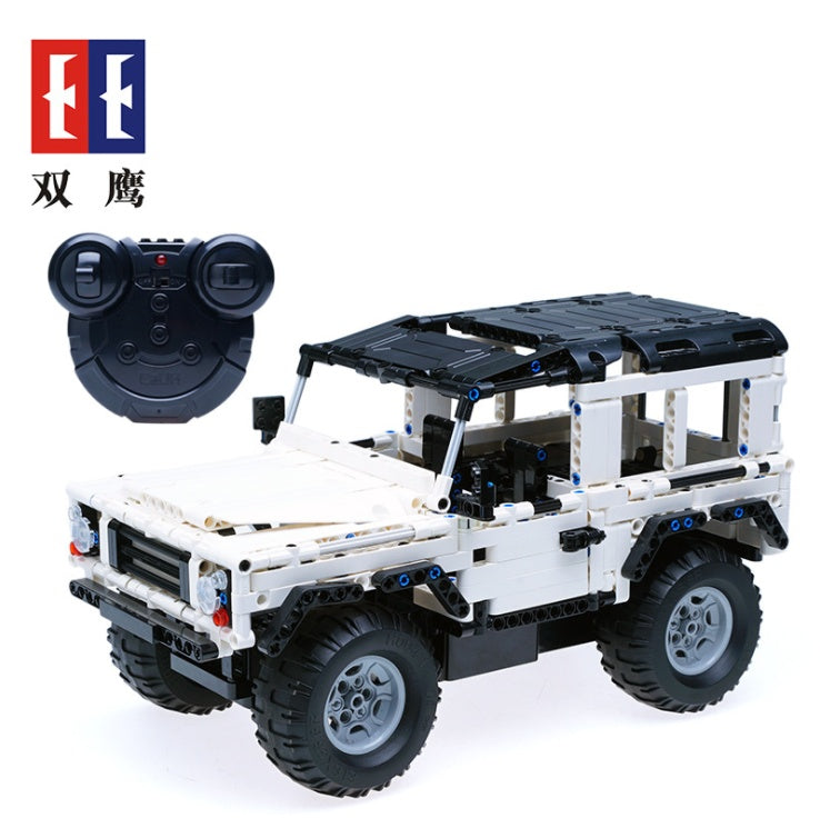 DoubleE C51004 533PCS Technology Remote Control Defender Car Building Blocks Toy From China