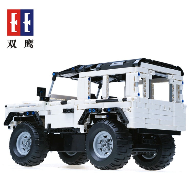 DoubleE C51004 533PCS Technology Remote Control Defender Car Building Blocks Toy From China