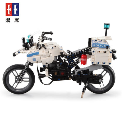 DoubleE C51023 Motorcycle Technic Model with Motor Power Building Blocks Bricks Toys Kids Gifts from China