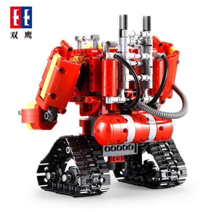 DoubleE C51048W remote control deforming robot children's building block toy Remote Control Deforming Robot Children's Building Block Toy From China
