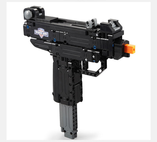 DoubleE C81008 359Pcs Uzi Rifle Submachine Pistol Building Blocks Brick toys From China