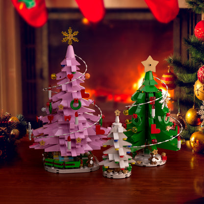 743 PCS Christmas Tree Building Kit