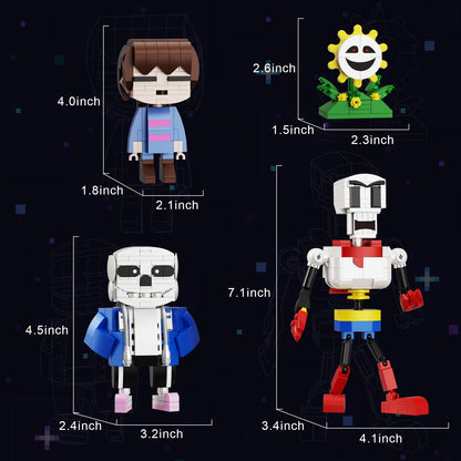 Undertale-sansfriskfloweypapyrus