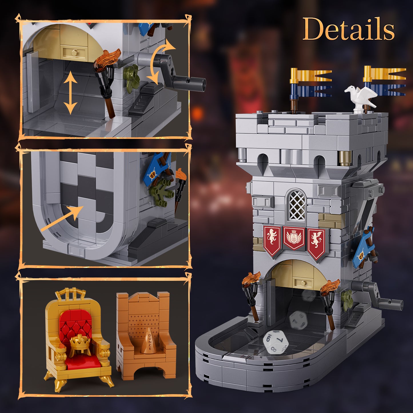 Dungeons &amp; Dragons Dice Tower