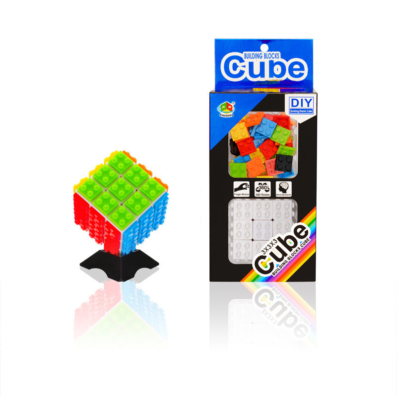 FANXIN FX7780 Idea Building Blocks Third order Rubik's Cube 55pcs From China