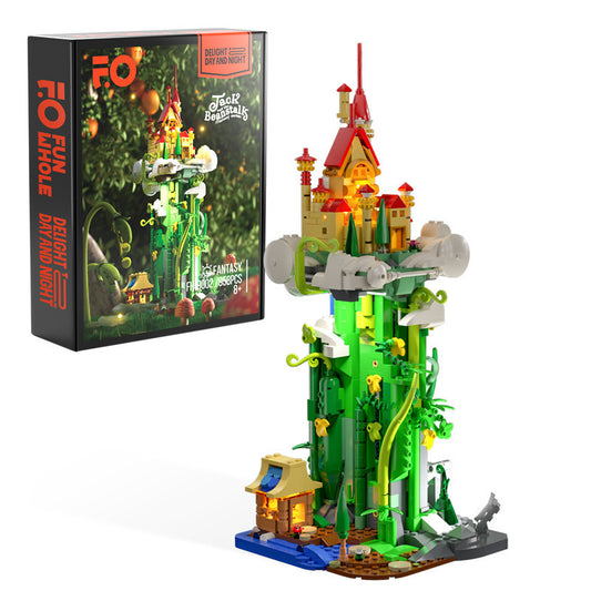 FUNWHOLE FH9002 Creator Expert Jack and the Magic Beans Building Blocks 958pcs Bricks Toys From China Delivery.