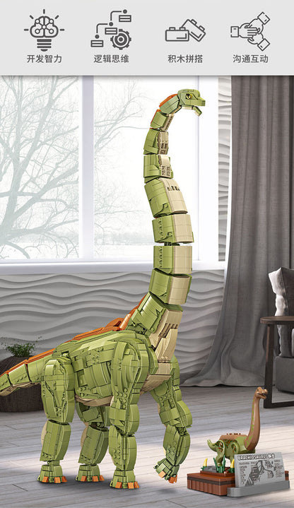 Forange FC6206 Jurassic Dinosaur Series Brachiosaurus Building Blocks 2250pcs Bricks Toys For Gift Ship From China