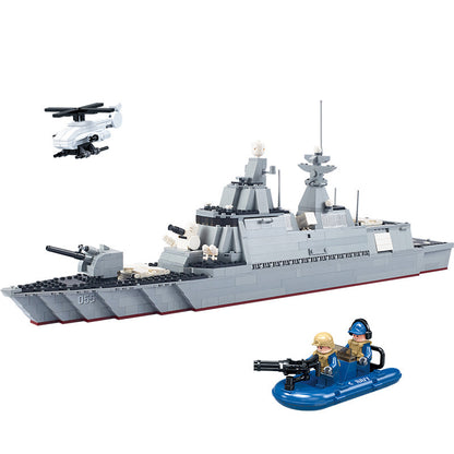 GUDI 8028 Military series Destoyer China Type 055 Building block model 1003pcs from China