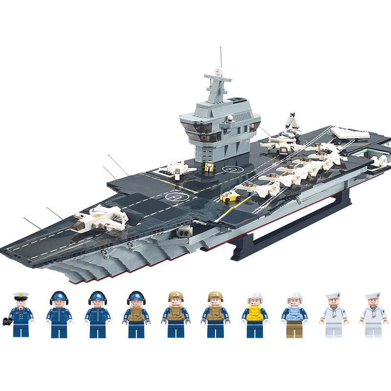 GUDI 8029 Military series Aircraft Carrier China Nuclear-Powered Building block model 2862pcs from China
