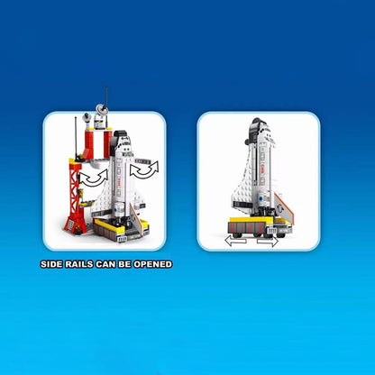 GaoMiSi T1009 Idea Explore Space Launch center Building Blocks 412pcs bricks toys without box from China.