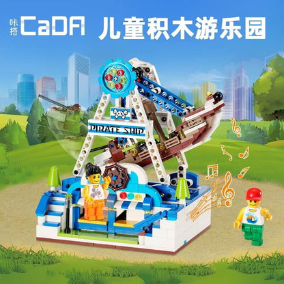 CADA C51046 C51047 Pirate Ship & Carousel