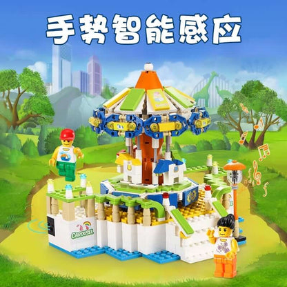 CADA C51046 C51047 Pirate Ship & Carousel