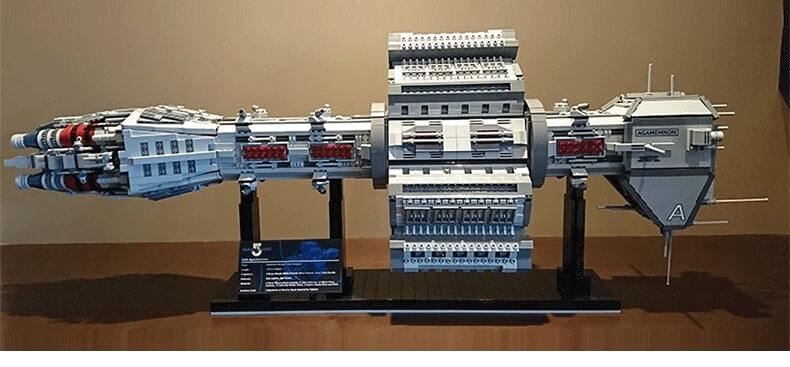 MOC 12902 EAS Agamemnon Spaceship from Babylon 5