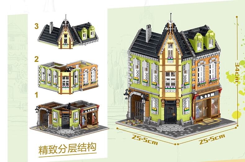ZHEGAO QL0919 Corner Mall Modular Building