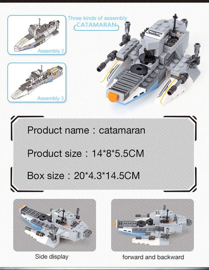 XINGBAO 13001 Super Battleship (8 in 1) 05027