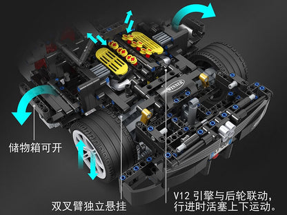 WINNER 7050 Aeolus Super Sport Car 1:10