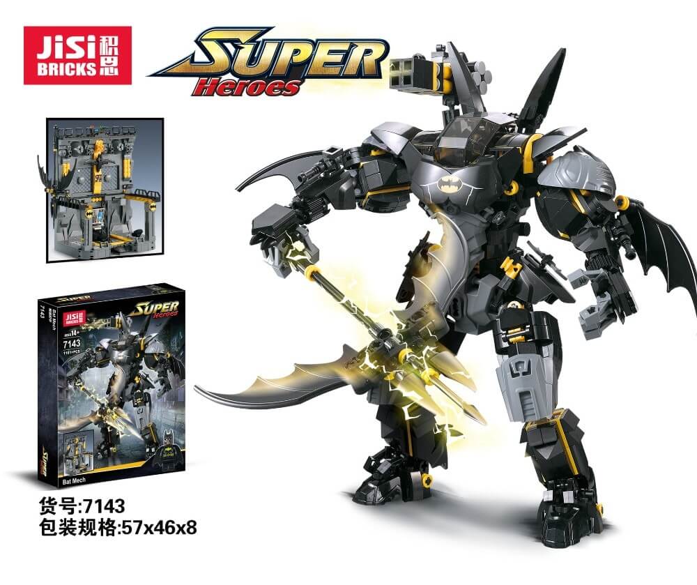 DECOOL 7143 Batman Armor Foundation