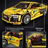 MOULD KING 13127 MOC 4463 Audi R8 V10 Second Generation 1:10 by Artemy Zotov