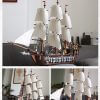 SY 1201 KING 83038 Pirates of the Caribbean Imperial Flagship Compatible LEGO 10210