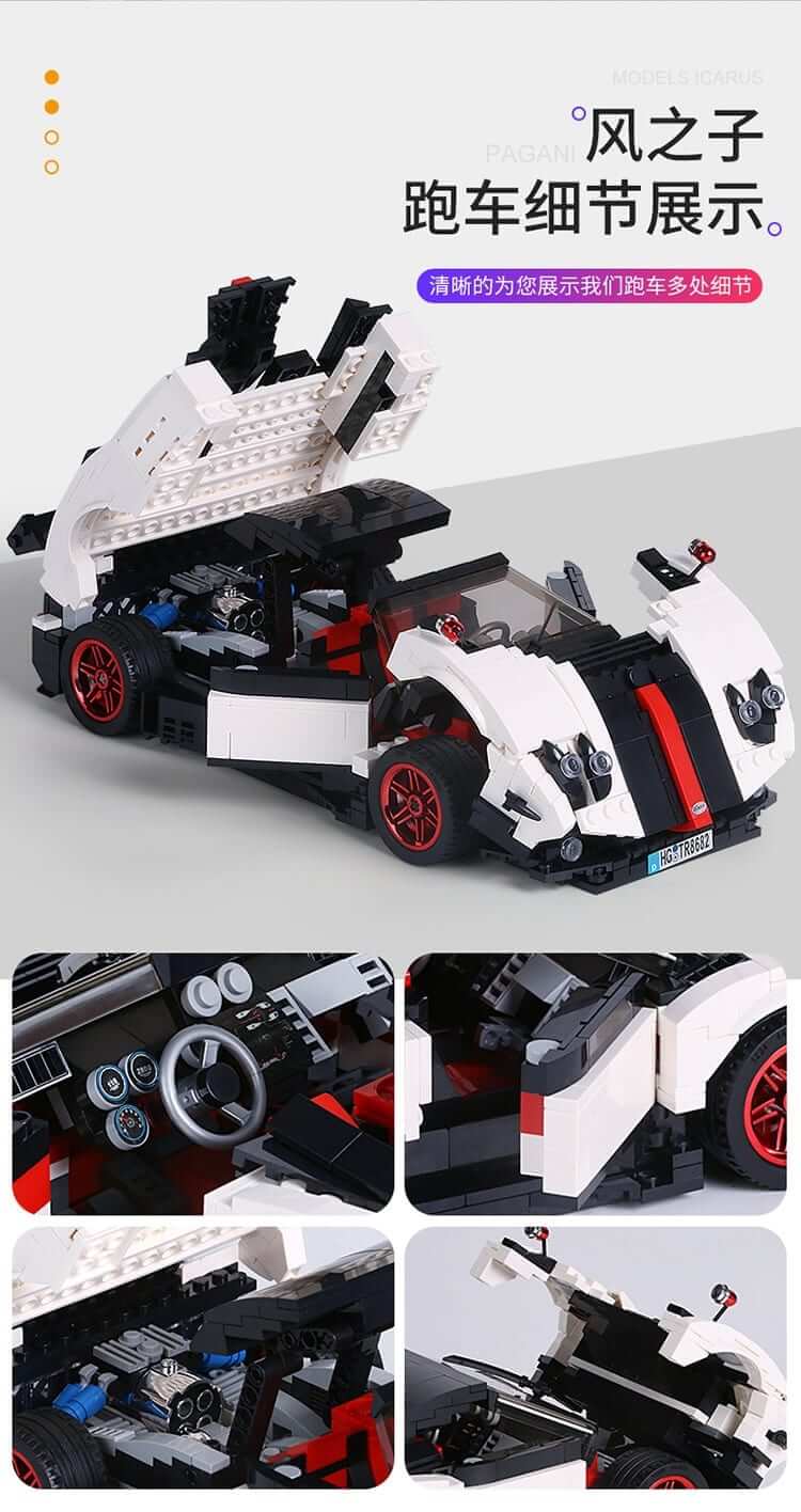 MOULDKING 13105 MOC-22208 Pagani Zonda Cinque Roadster Creative Idea