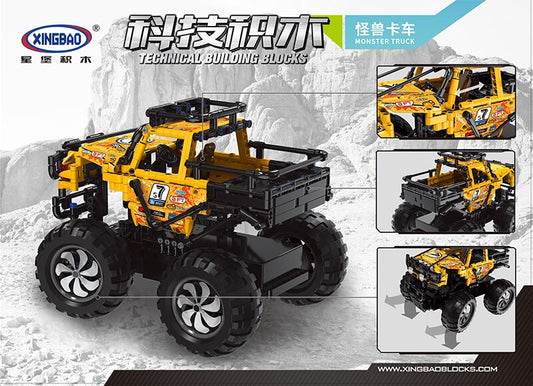 XINGBAO XB 22003 RC Orange Monster Truck Big Foot Car
