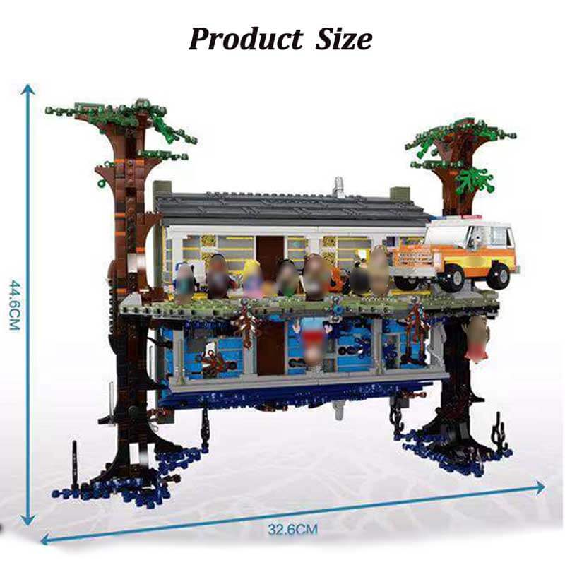 MOC 25010 Stranger Things The Upside Down Compatible 75810 25010