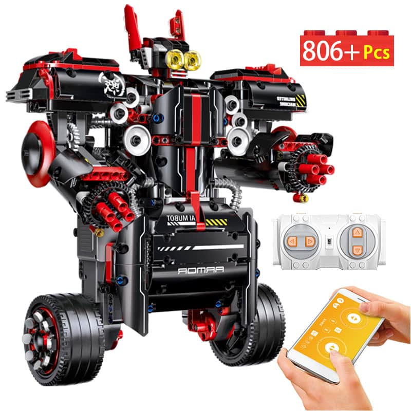 MOULDKING 13028 Xturboman Intelligent RC DIY Robot