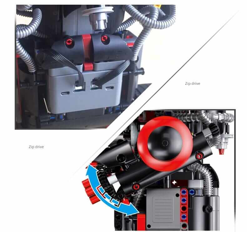 MOULDKING 13028 Xturboman Intelligent RC DIY Robot
