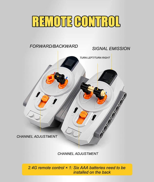 MOC 26278 Monster Truck With Automated Differential Lock