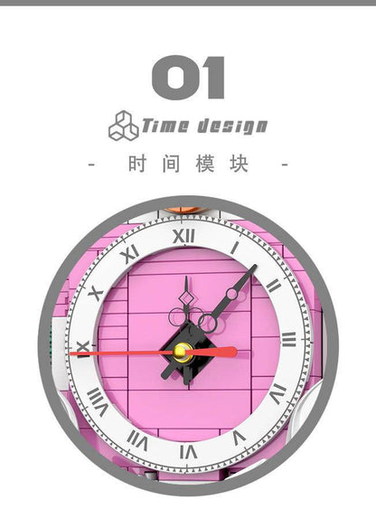 HENGTAI 92033 Idea Series TimeSprite Time Wheel Building Blocks 1784pcs Bricks Model Toys From China