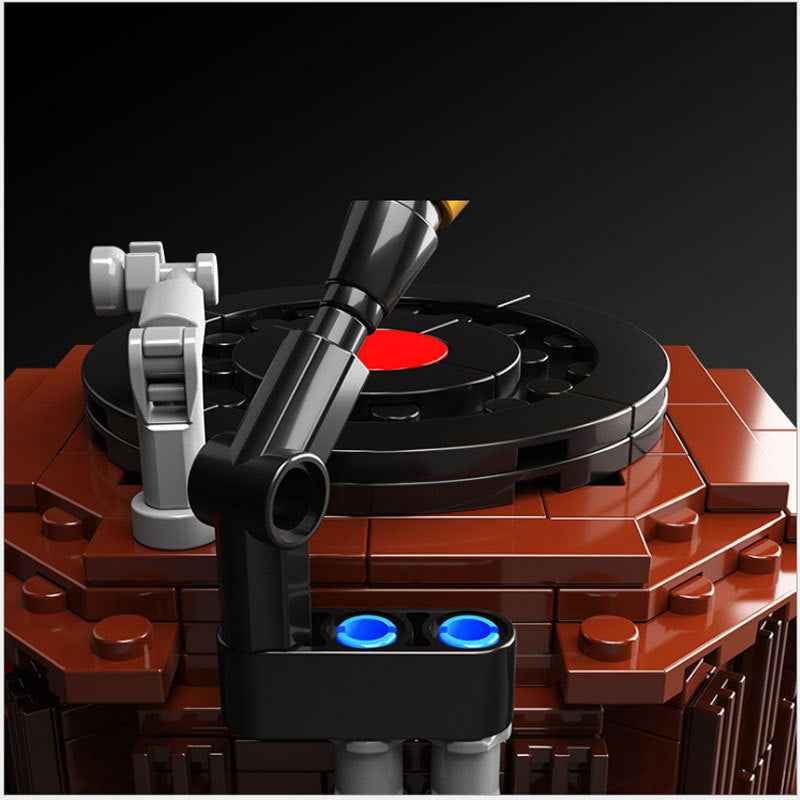 HENGTAI 92051 Expert Series Phonograph 1:8 Model Building Blocks 682pcs Bricks Model Toys From China