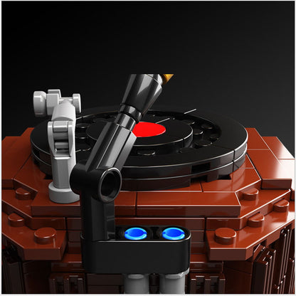 HENGTAI 92051 Expert Series Phonograph 1:8 Model Building Blocks 682pcs Bricks Model Toys From China