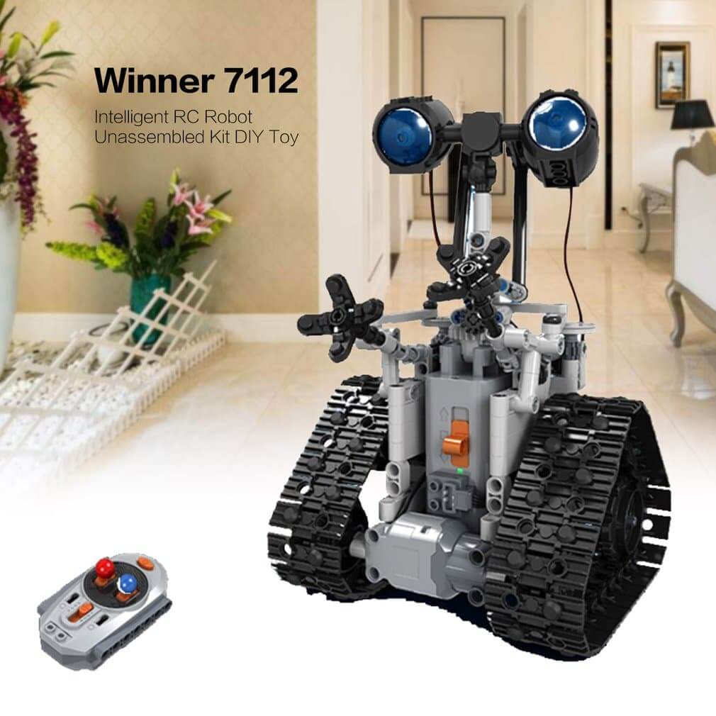 WINNER 7112 2.4G Remote Control Intelligent DYI Robot
