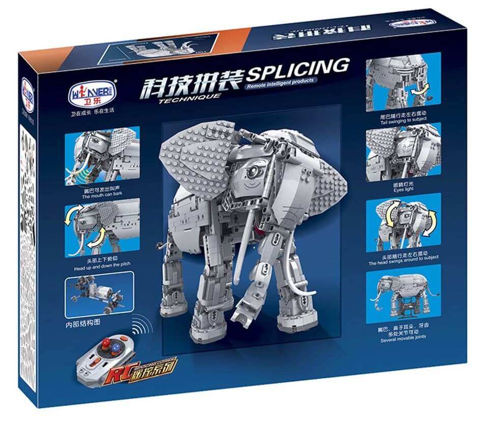 WINNER 7107 Elephant Robot Remote Control