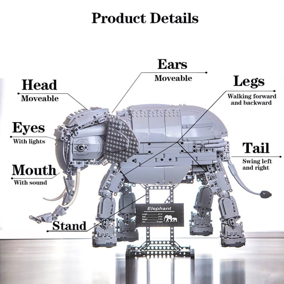 WINNER 7107 Elephant Robot Remote Control