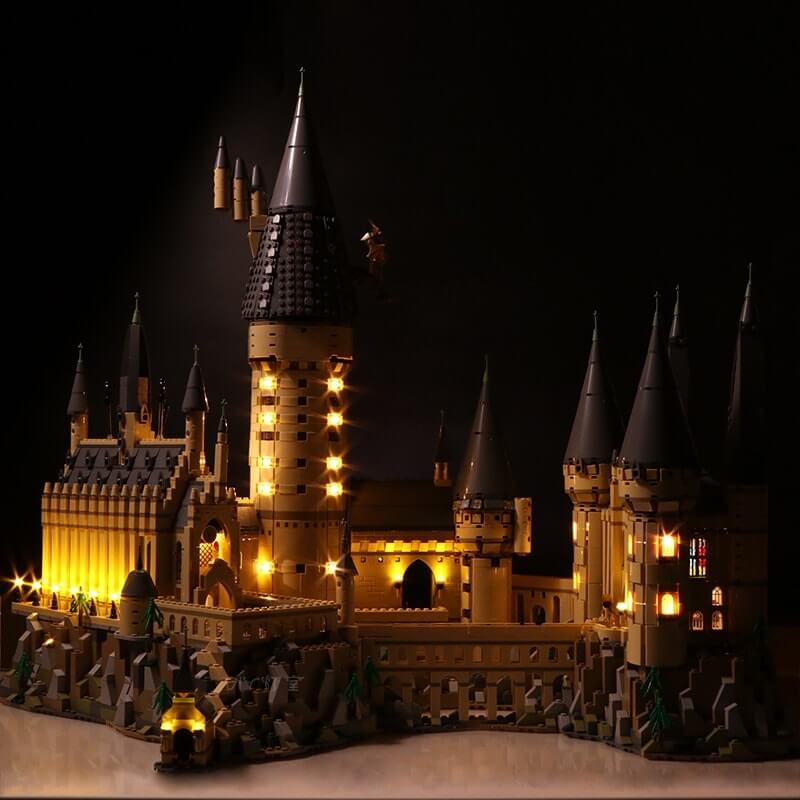 LEGO 71043 Led Light Hogwarts Castle Brick kits V.Basic