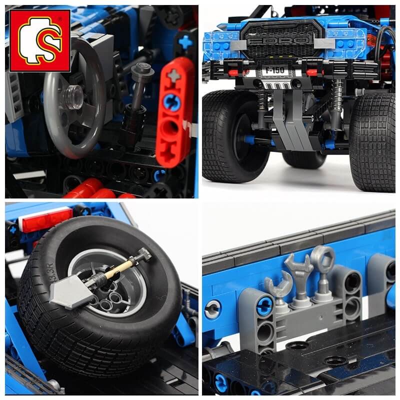 SEMBO 701970 RC F150 Raptor Pickup Truck Schepper