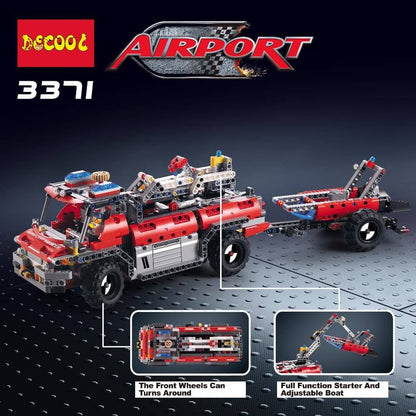 DECOOL 3371 Airport Rescue Vehicle 42068