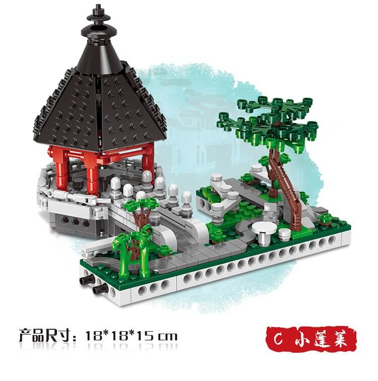 XINGBAO 01110 Garden Suzhou 6 in 1