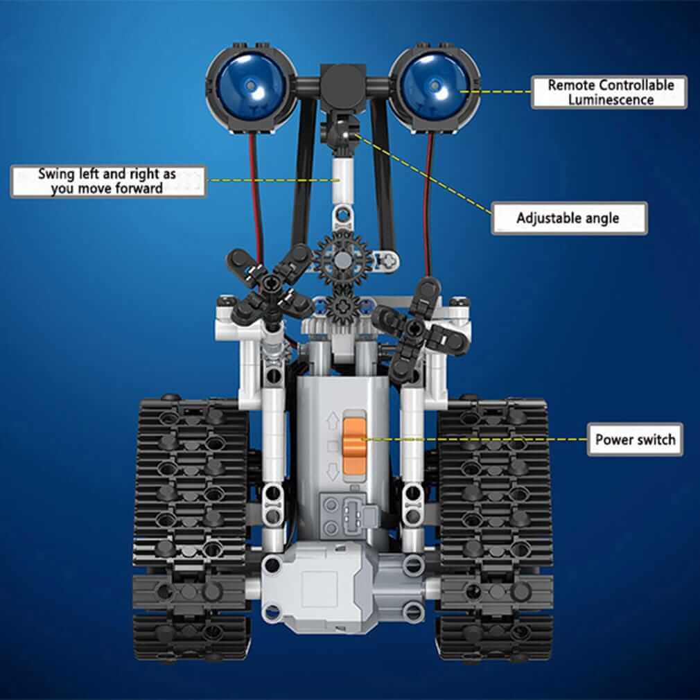 WINNER 7112 2.4G Remote Control Intelligent DYI Robot