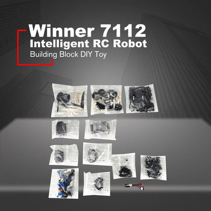 WINNER 7112 2.4G Remote Control Intelligent DYI Robot