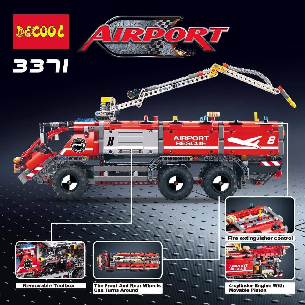 DECOOL 3371 Airport Rescue Vehicle 42068