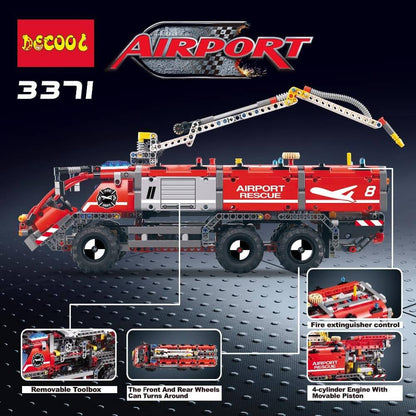 DECOOL 3371 Airport Rescue Vehicle 42068