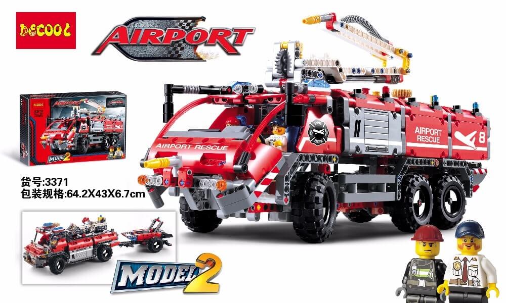 DECOOL 3371 Airport Rescue Vehicle 42068
