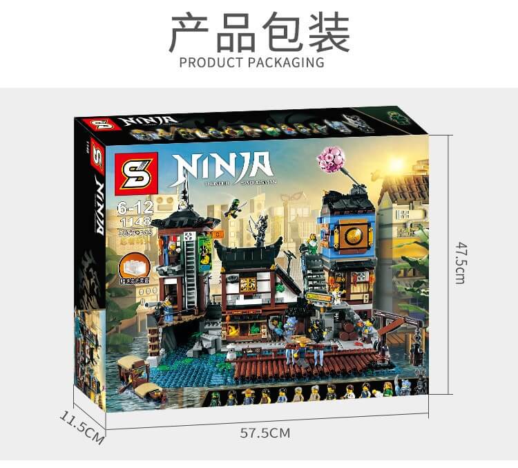 SY 1148 Ninjago The City Docks