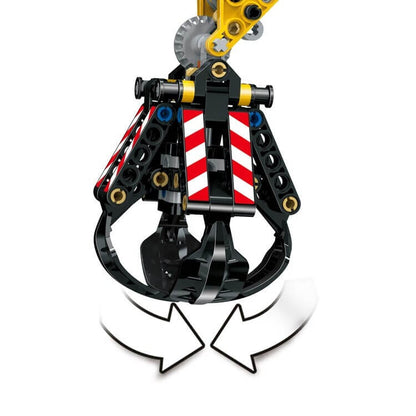 LELE 38014 Excavator Engineering Truck compatible LEGO 42006 Power Function 2 in 1