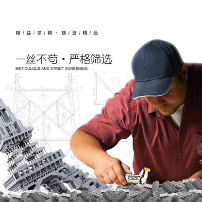 HappyBuild YC20001 City Building The Eiffel Tower building blocks 1212pcs bricks Toys For Gift ship from China