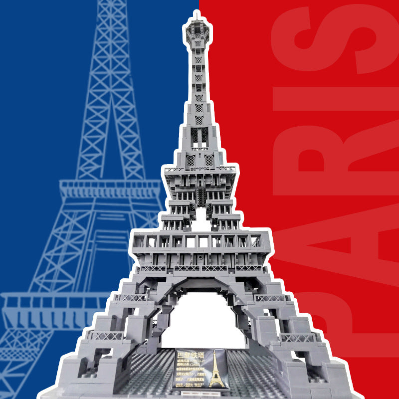 HappyBuild YC20001 City Building The Eiffel Tower building blocks 1212pcs bricks Toys For Gift ship from China