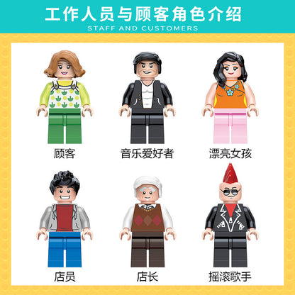 HappyBuild YC20008 City Street Streetcape building blocks 3005pcs bricks Toys For Gift from China