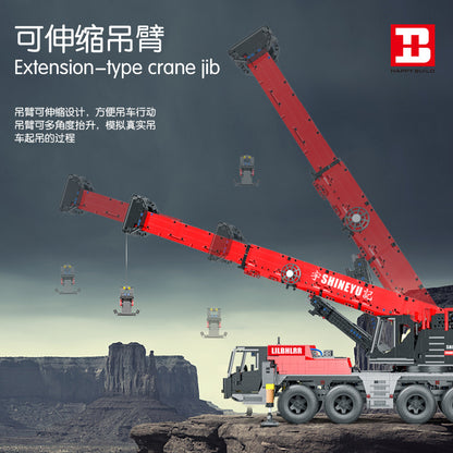 HappyBuild YC22003 Technic Shine YU：Mobile Crane building blocks 4885pcs bricks Toys For Gift from China